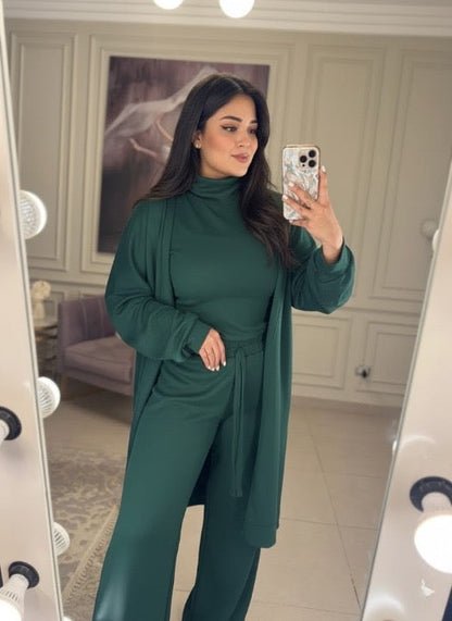 Winter Glam 3-Piece Fleece Outfit