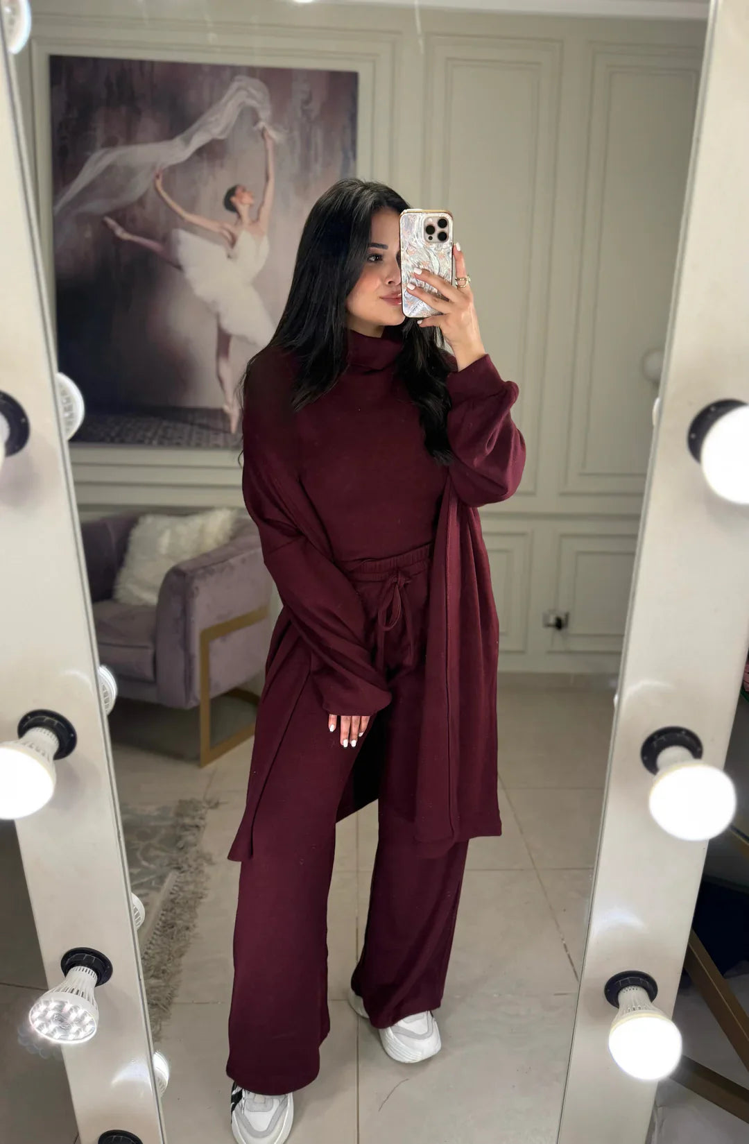 Winter Glam 3-Piece Fleece Outfit