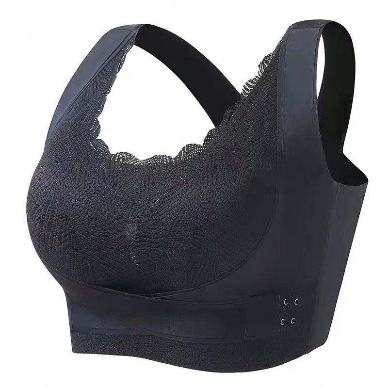 Breast Support Adjustable Side Buckle Push Up Bra