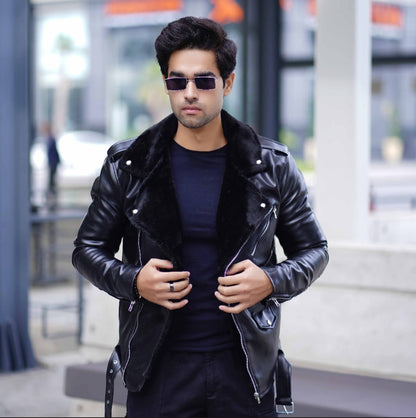 Men’s Premium Biker Jacket | Stylish Motorcycle Jacket Pakistan