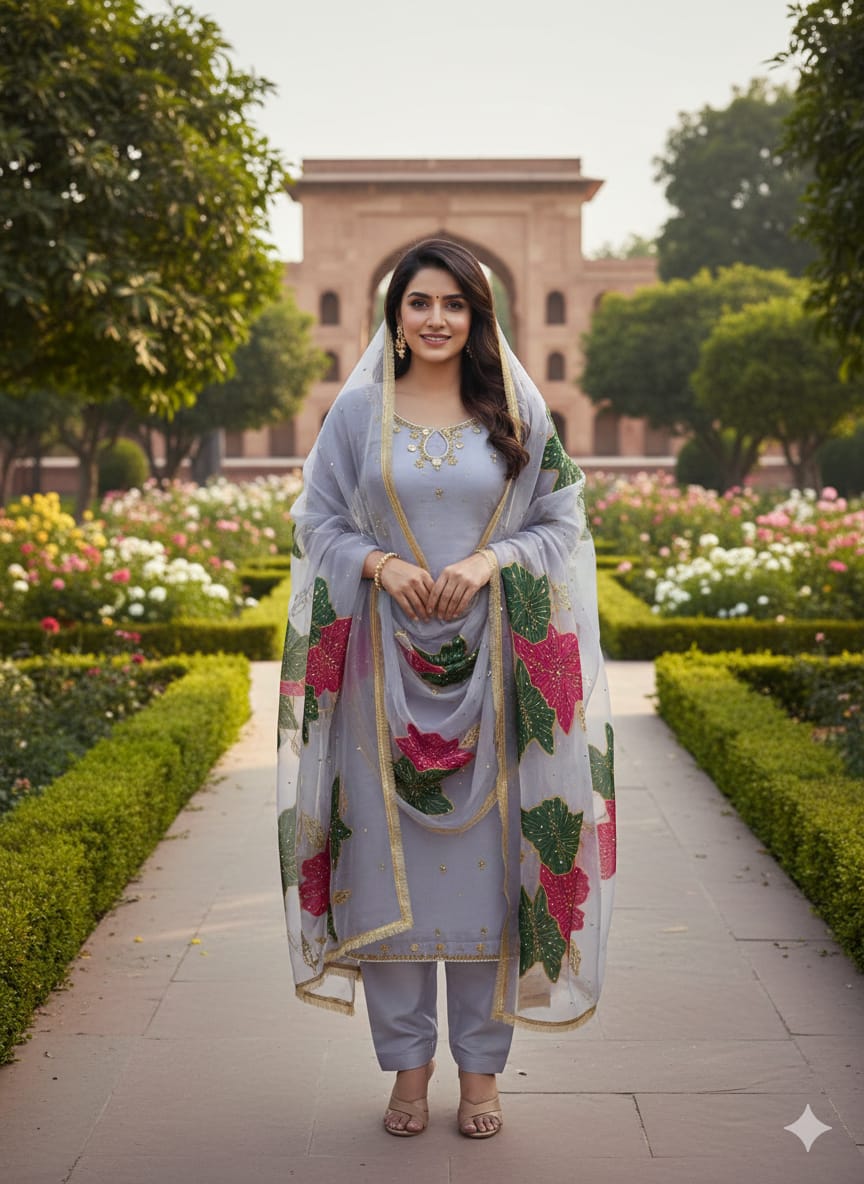 Regal Hazelnut Handmade Festive Suit